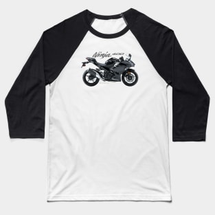 Kawasaki Ninja 400 19 black, sl Baseball T-Shirt